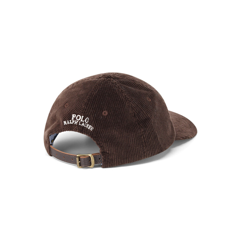 Cap aus Cord One Size / Dunkelbraun