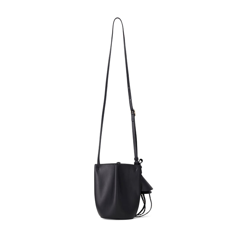 Bucket Bag aus Leder One Size / Schwarz