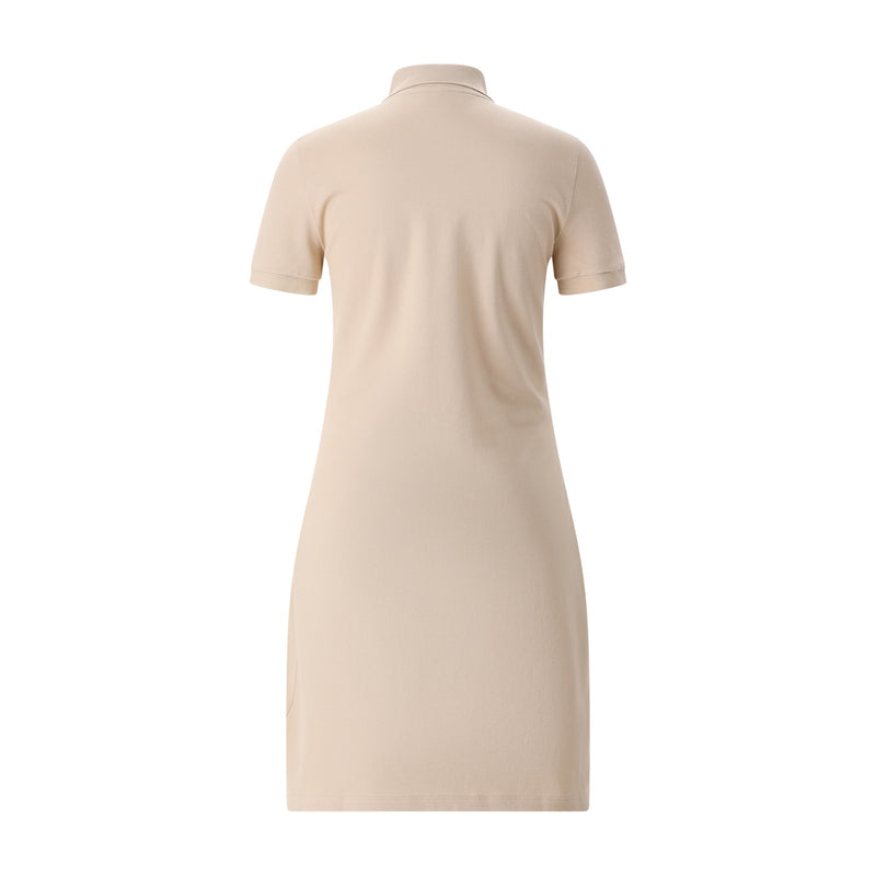 Lacoste Slim-Fit Polokleid mit Logo Damen