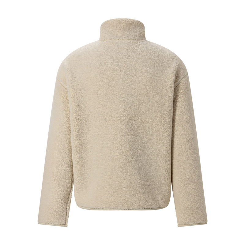 Troyer mit Stehkragen 7 / Creme