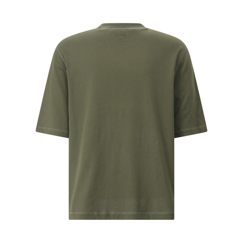 ami Paris Oversized T-Shirt mit Logo Herren