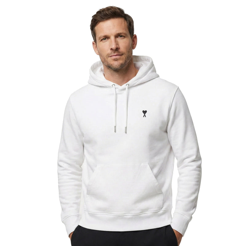 ami Paris Hoodie mit Logo Herren
