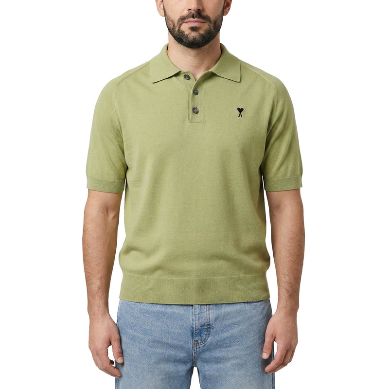 ami Paris Poloshirt mit Logo Herren