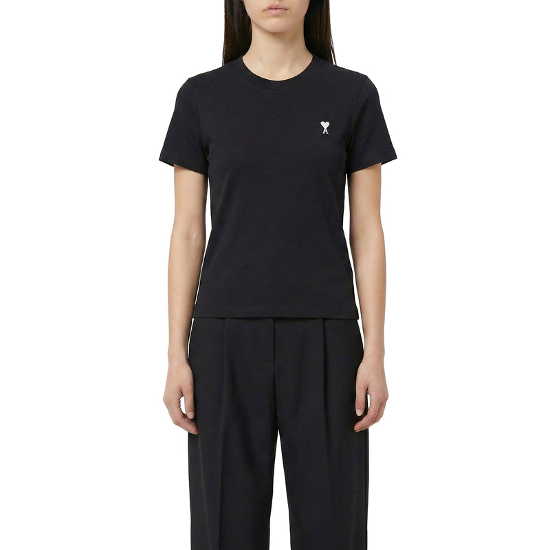 ami Paris T-Shirt mit Logo Damen