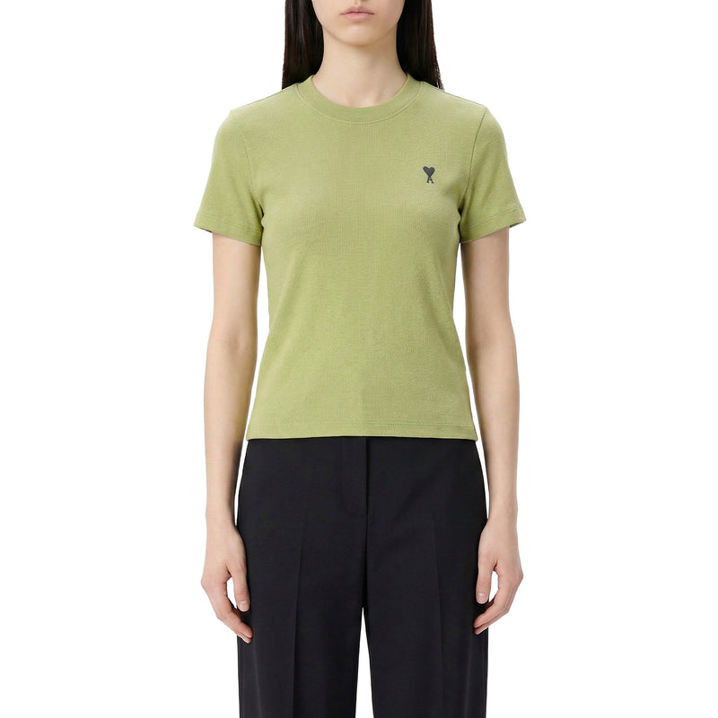 ami Paris T-Shirt mit Logo Damen