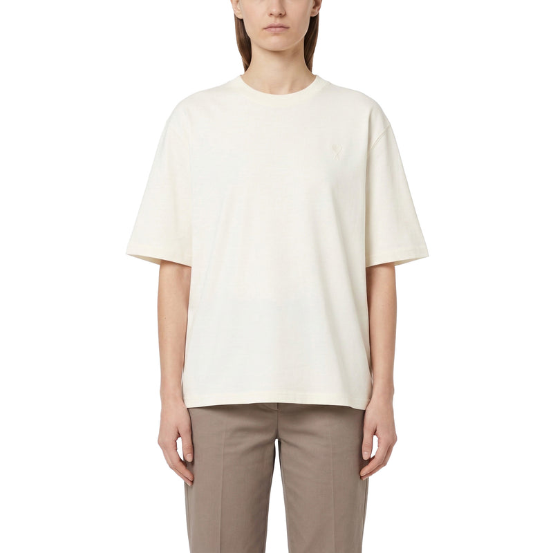 ami Paris T-Shirt mit Logo Damen