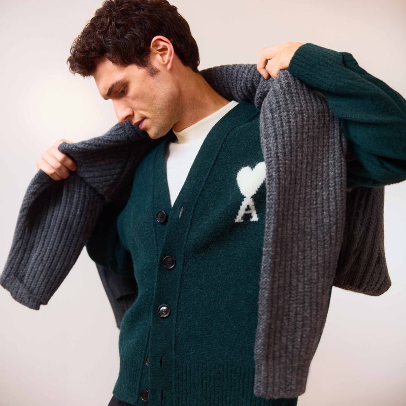 Strickjacke aus Alpaka-Mix