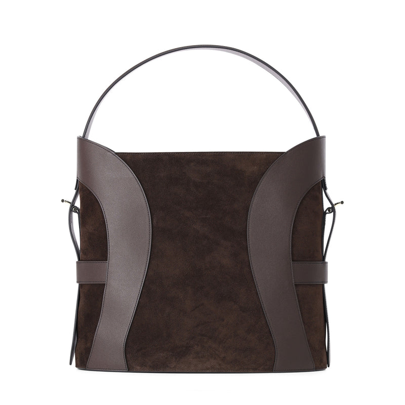 Beuteltasche Deborah One Size / Dunkelbraun