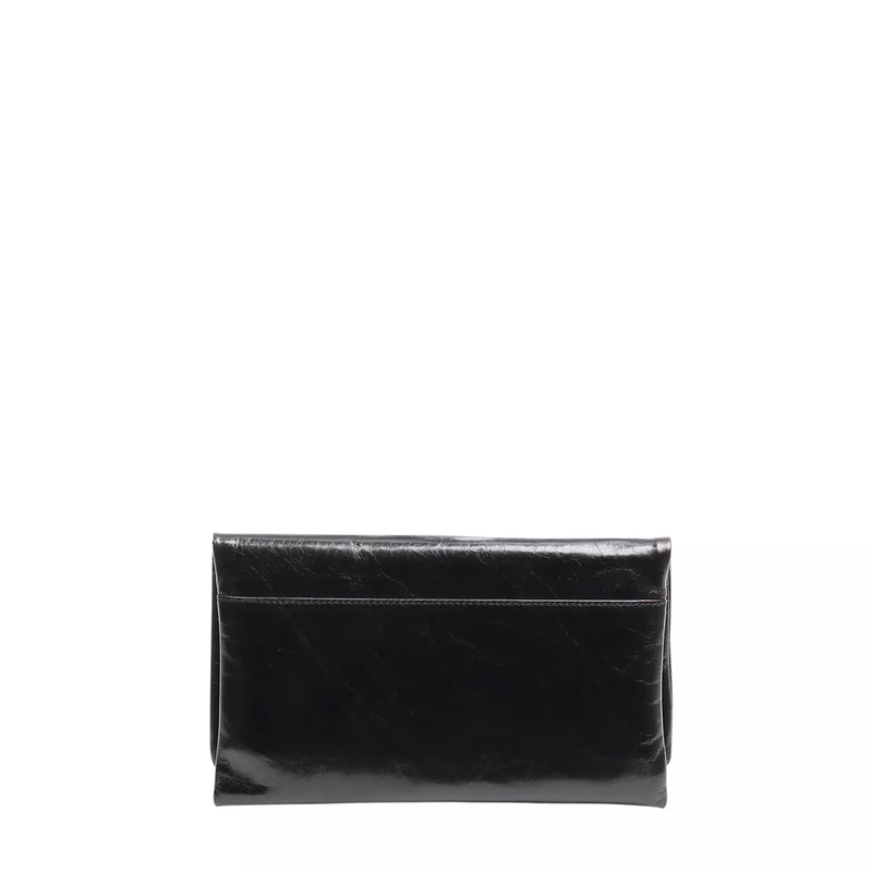 Clutch Athene aus Leder One Size / Schwarz