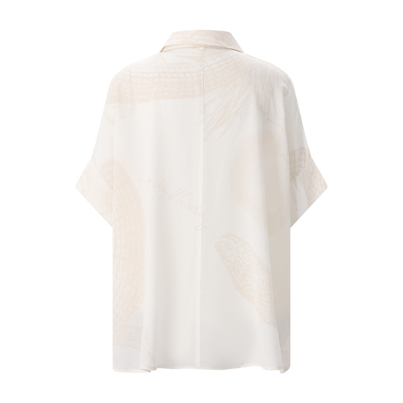 Friendly Hunting Bluse aus Seide Damen