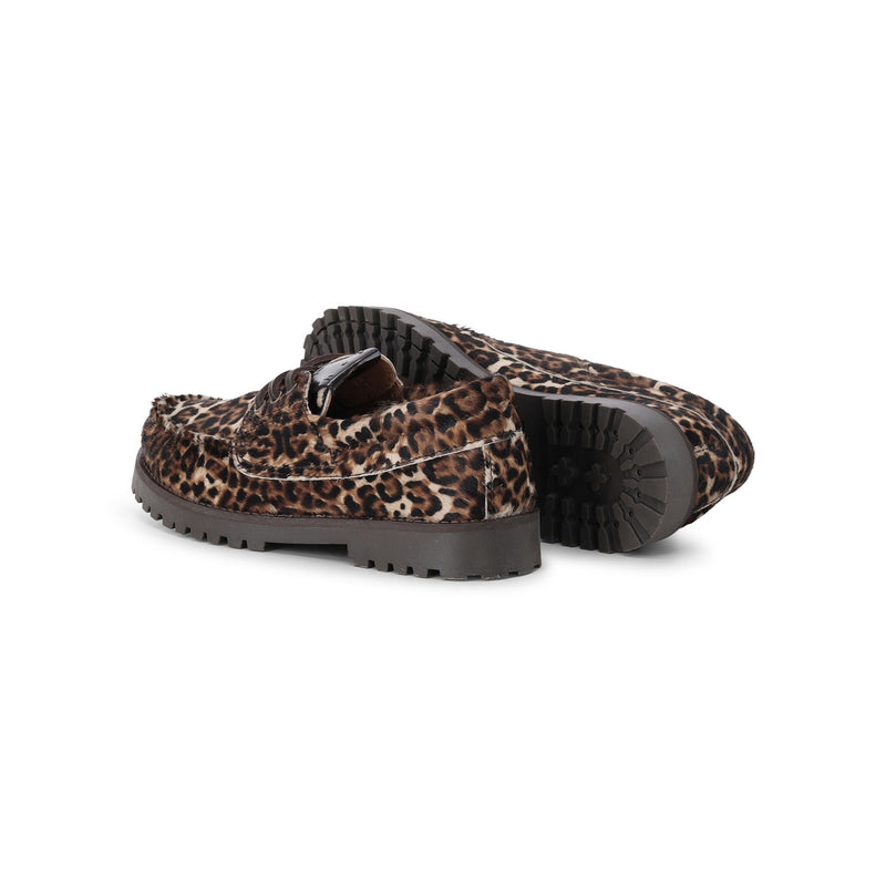 Copenhagen Studios Bootschnürer CPH616 im Animalprint Damen