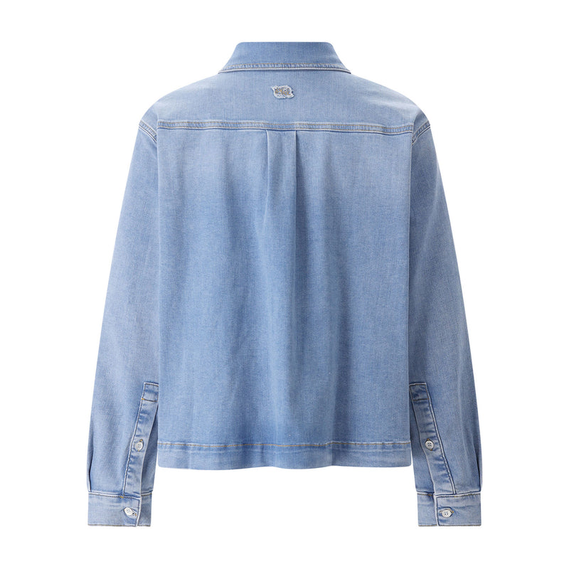 Raffaello Rossi Hemdbluse aus Denim Damen