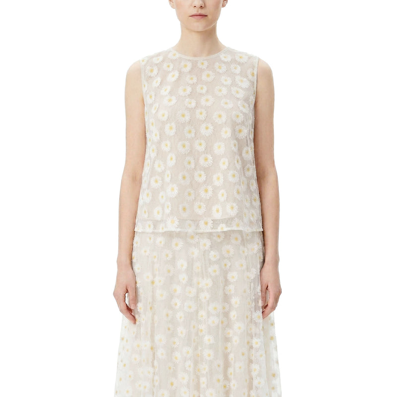 Luisa Cerano Top mit Blütenmuster Damen