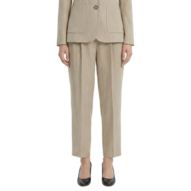 Luisa Cerano Hose aus Leinen-Mix Damen