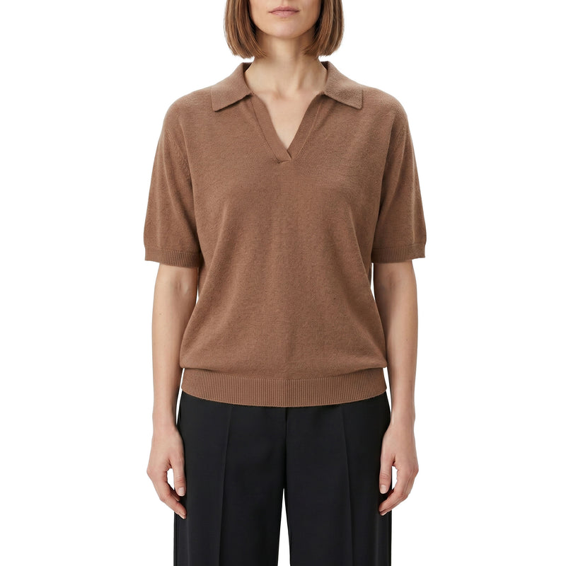 Luisa Cerano Poloshirt aus Leinen Damen