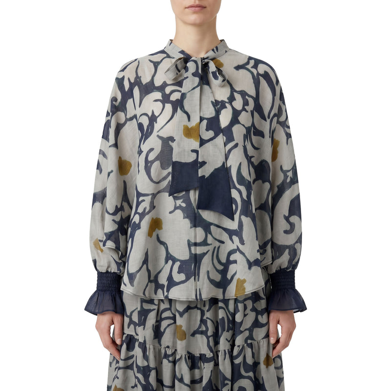 Luisa Cerano Blusenshirt mit Bindedetail Damen