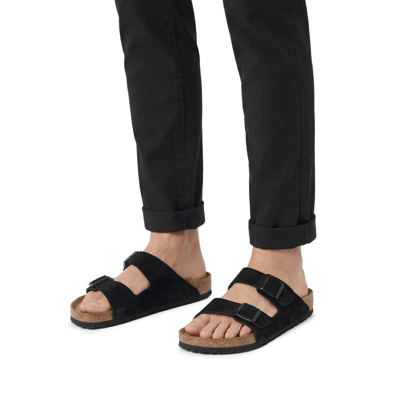Birkenstock Sandale Arizona aus Veloursleder Herren