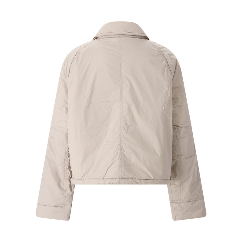 Jacke mit Logo L / Beige