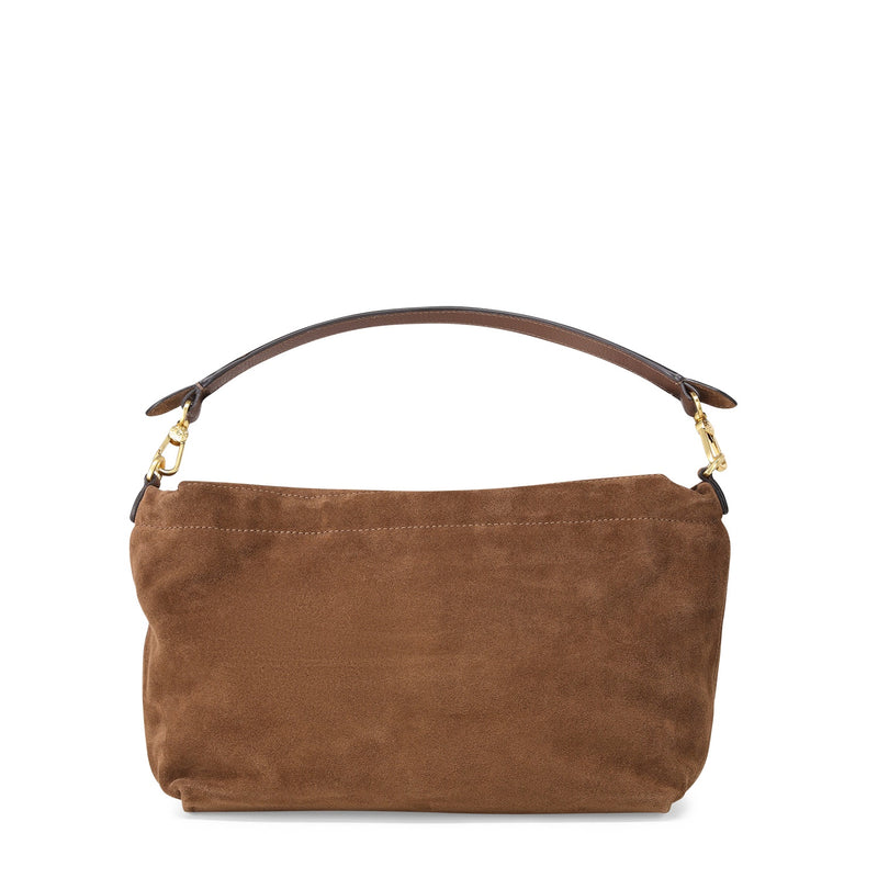 Abro Schultertasche Temi aus Veloursleder Damen