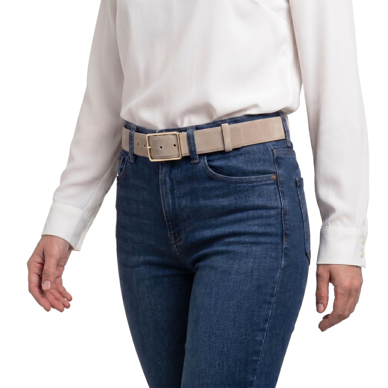 Abro Gürtel aus Veloursleder Damen