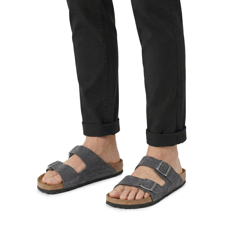 Birkenstock Sandalen Arizona aus Veloursleder Herren