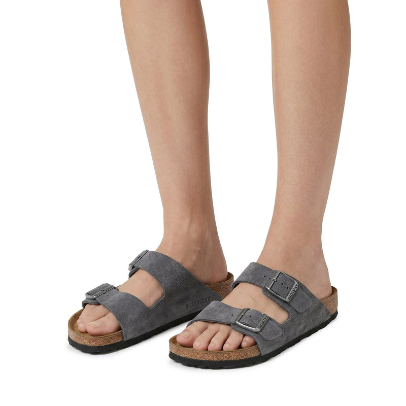 Birkenstock Sandalen Arizona aus Veloursleder Damen