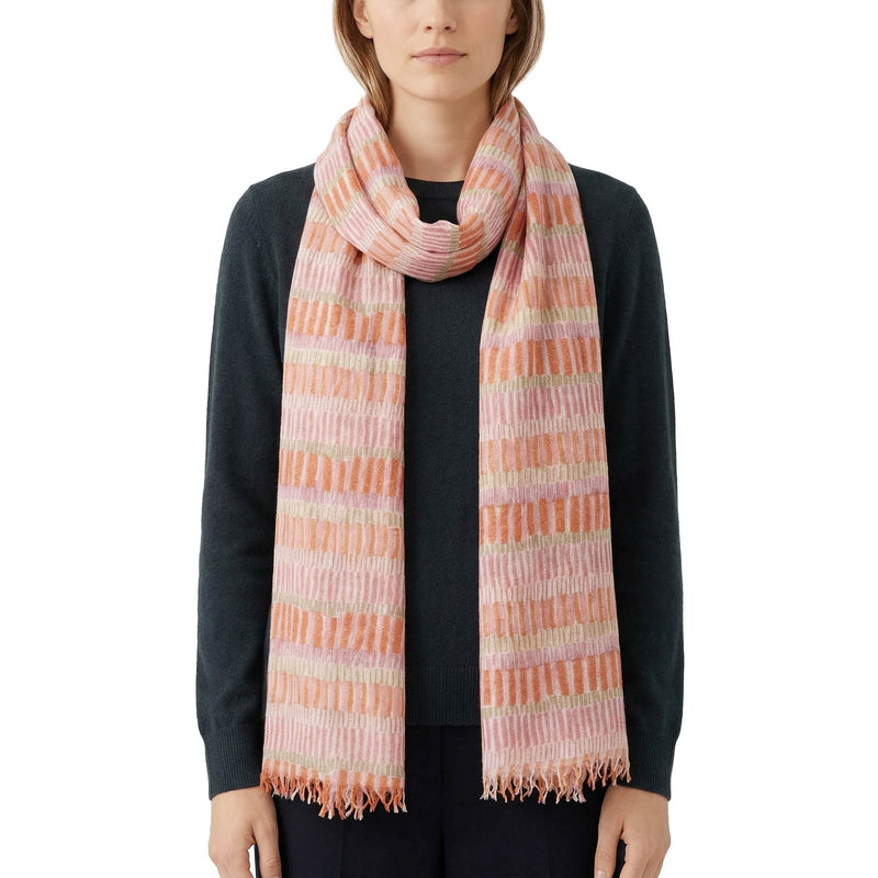 Schal aus Kaschmir & Seide