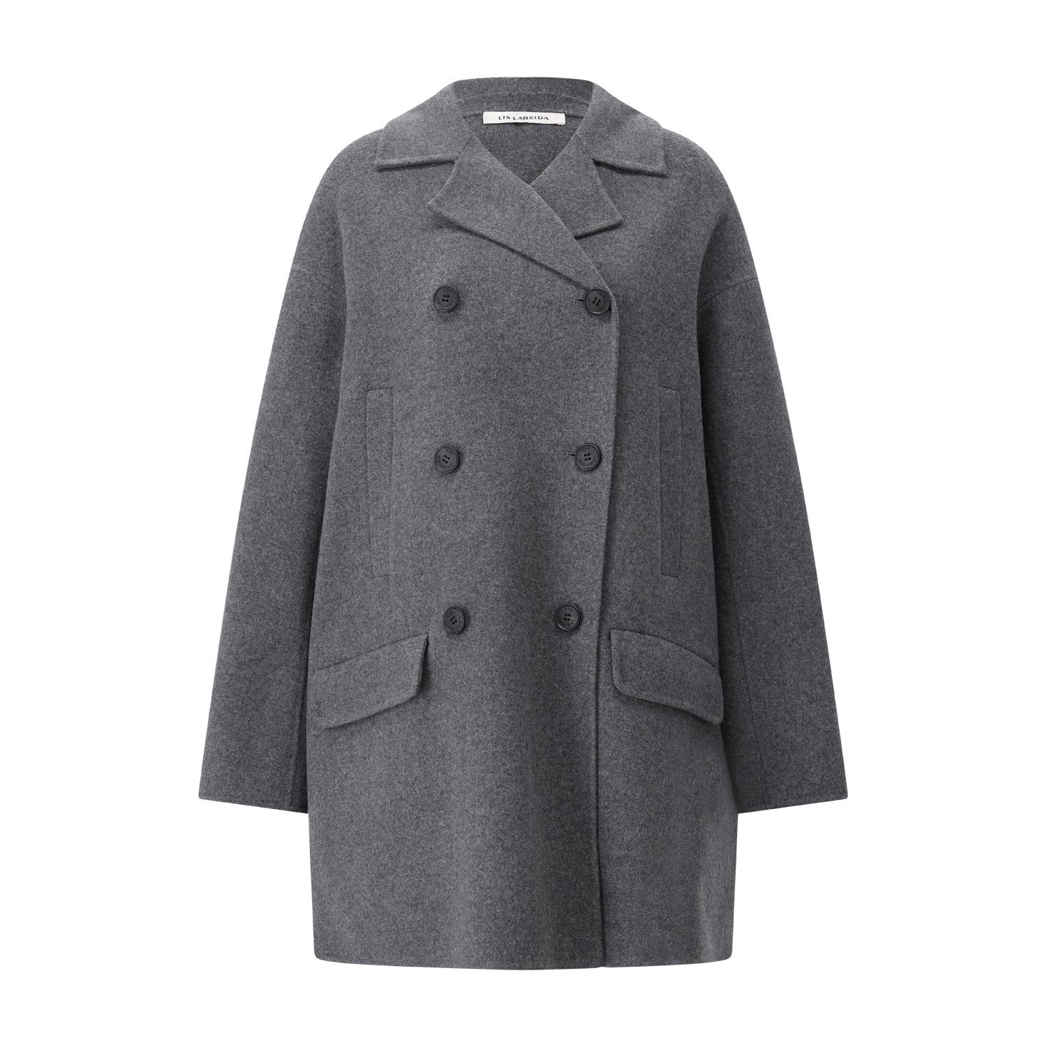 Lis Lareida: Kurzmantel Gemma aus Woll-Mix jetzt online kaufen!