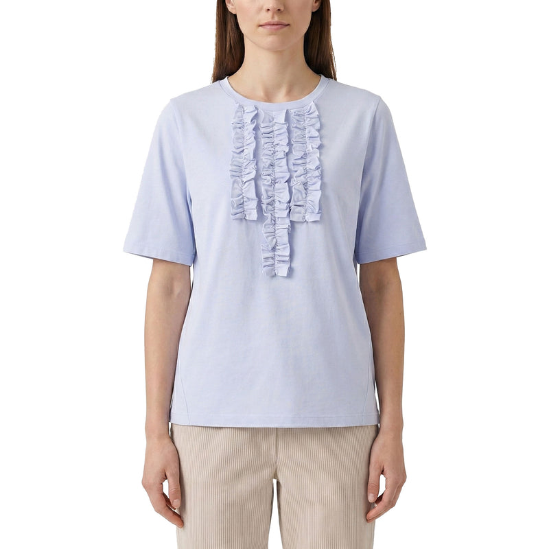 Lis Lareida T-Shirt Marylou mit Rüschen Damen