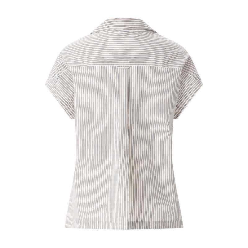 Riani Gestreifte Kurzarm-Bluse Damen