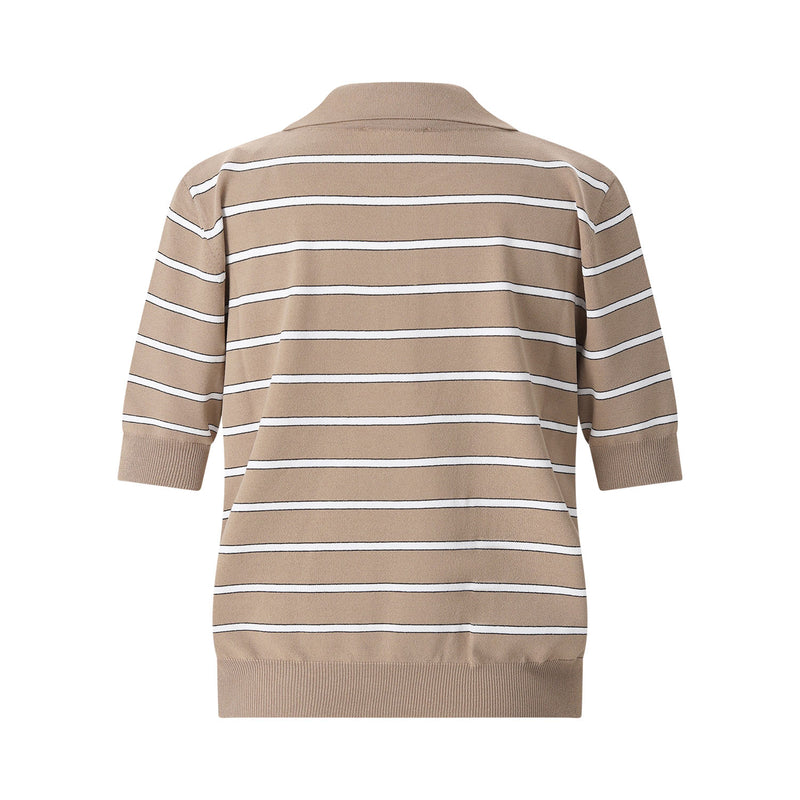 Riani Gestreiftes Poloshirt Damen