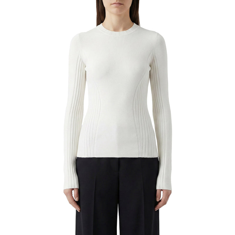 Victoria Beckham Strickpullover mit Rundhalsausschnitt Damen