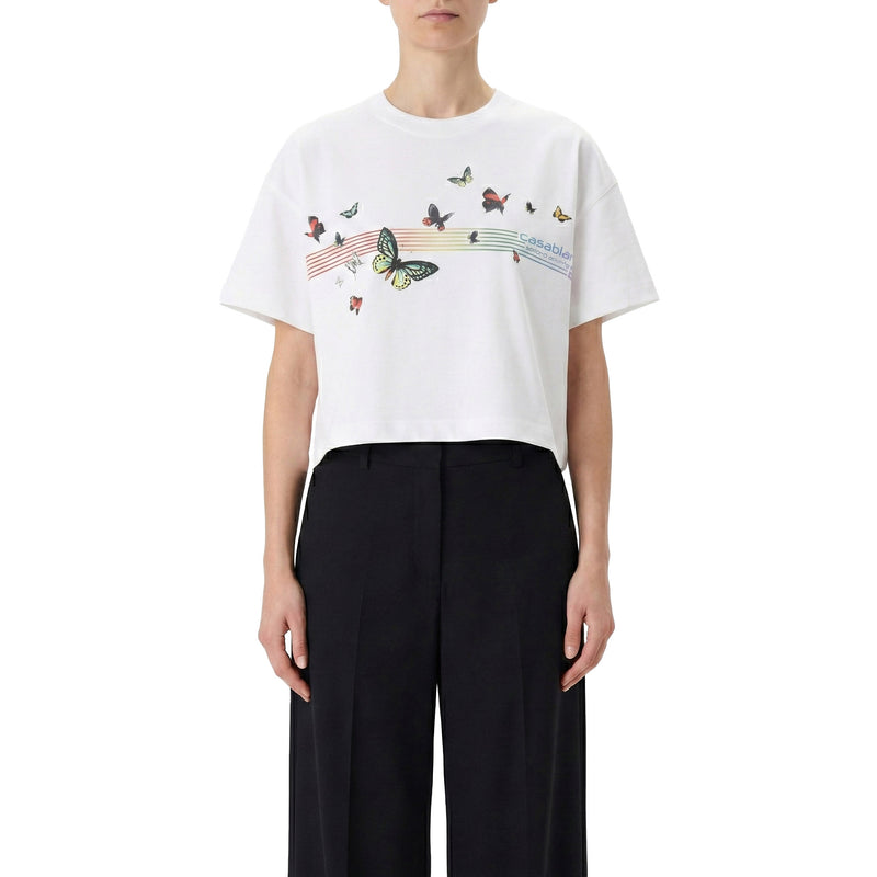 Casablanca T-Shirt mit Print Damen