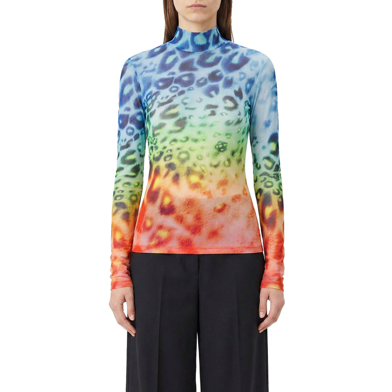 Casablanca Langarmshirt aus Mesh Damen