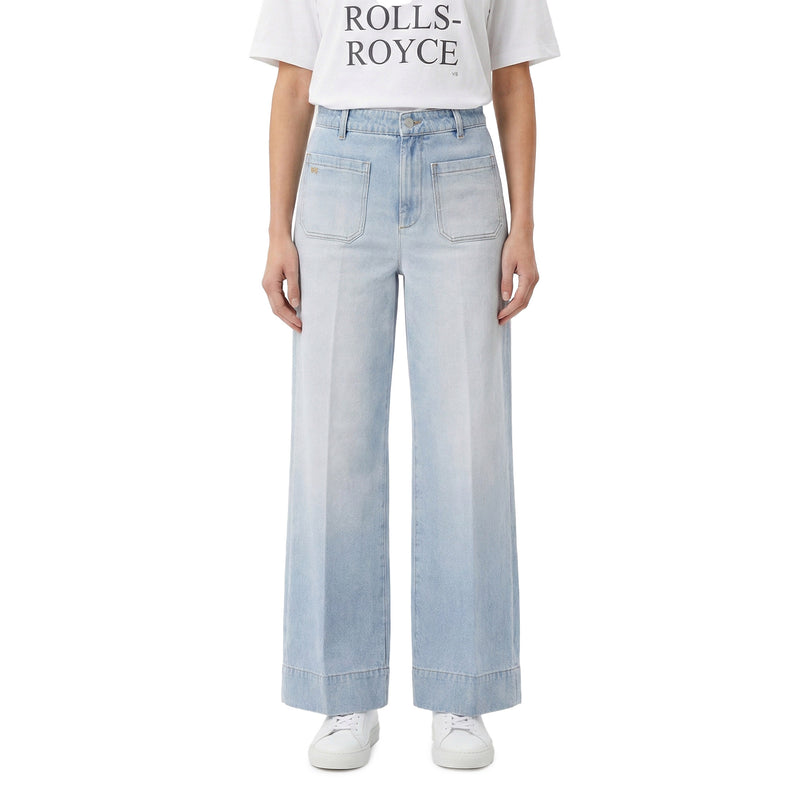 Victoria Beckham Wide-Leg Jeans Alina Damen
