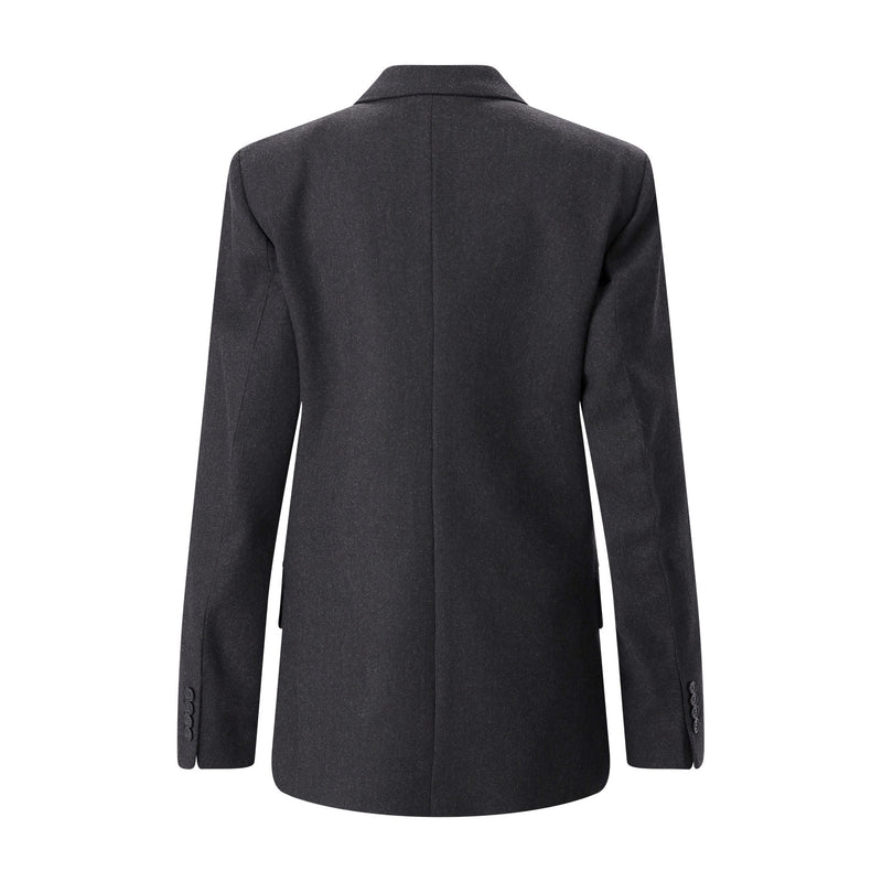 Blazer aus Schurwolle 40 / Anthrazit