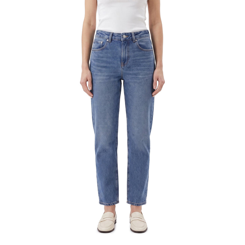 Victoria Beckham Relaxed-Fit-Jeans aus Baumwolle Damen