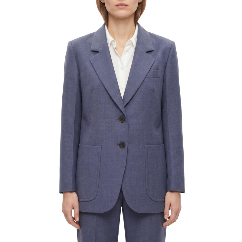 Blazer aus Schurwoll-Mix