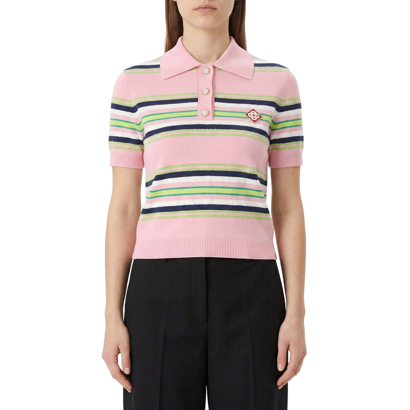 Casablanca Poloshirt mit Logo Damen