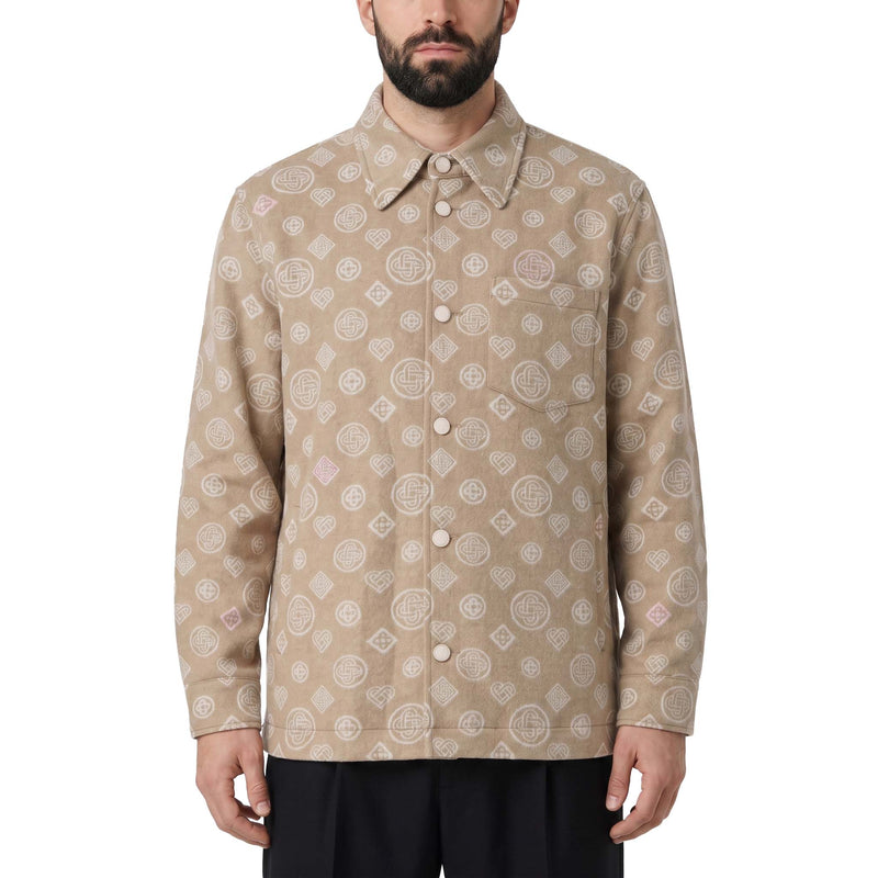 Casablanca Overshirt aus Wolle Herren