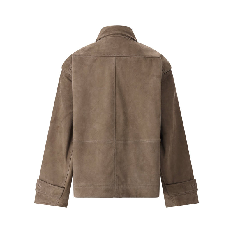 Rotate Oversized Lederjacke Damen