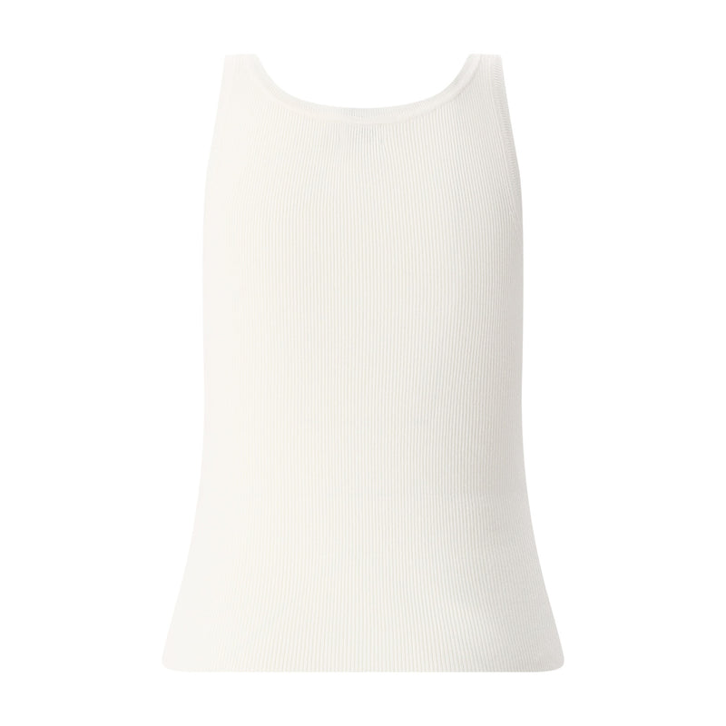 Almada Geripptes Top aus Seidenmix Damen