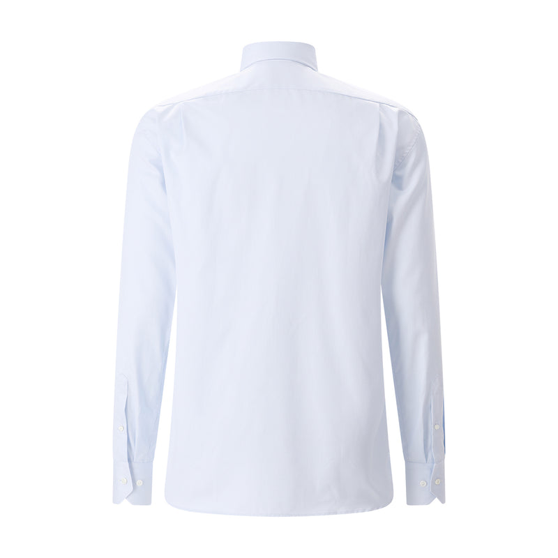 Regular-Fit Hemd aus Baumwolle 46 / Hellblau