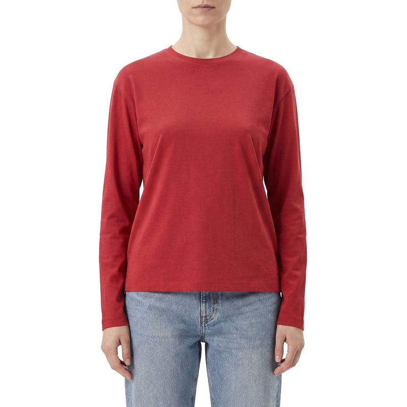 Toteme Langarmshirt mit Rundhalsausschnitt Damen