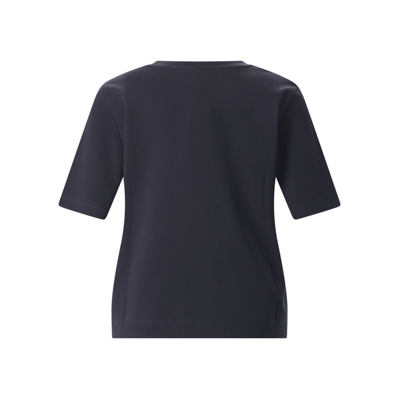 T-Shirt aus Baumwolle 46 / Navy