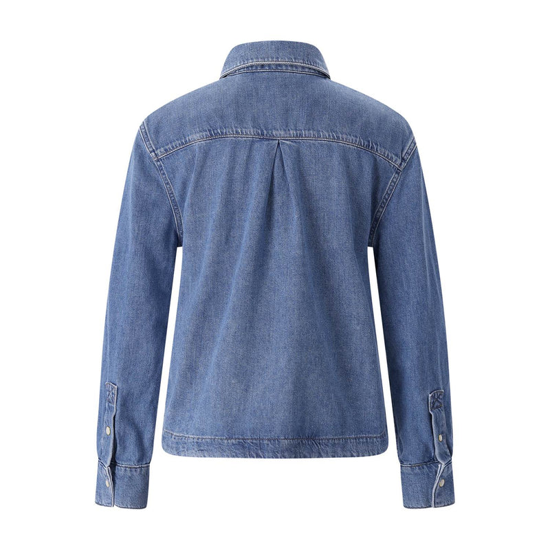 Windsor Bluse aus Denim Damen