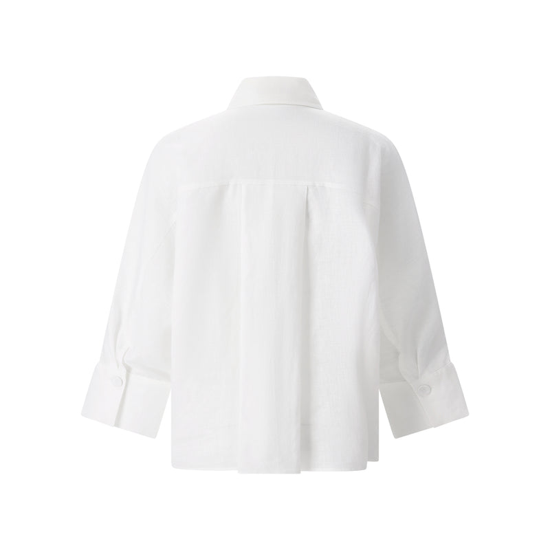 Windsor Hemdbluse aus Leinen Damen