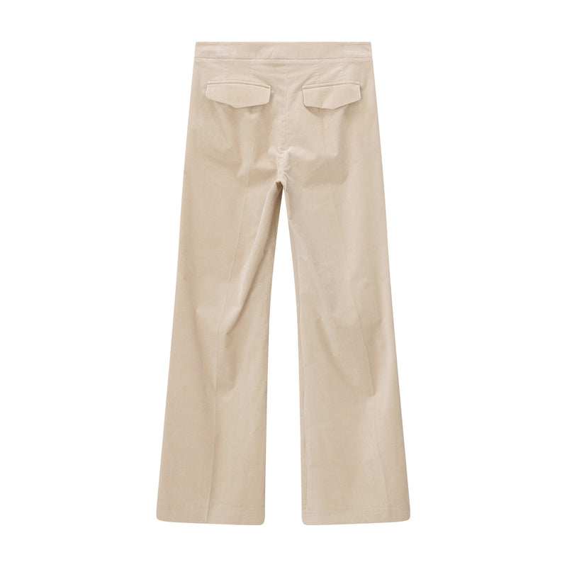 Cordhose Marlen aus Baumwoll-Mix 44 / Beige