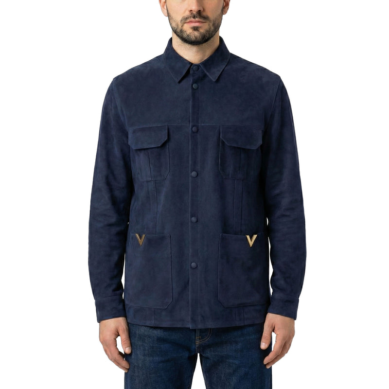 Valentino Jacke aus Veloursleder Herren