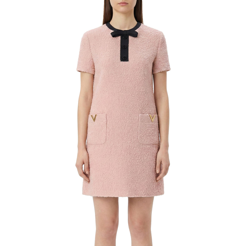 Valentino Kurzes Bouclé-Kleid Damen